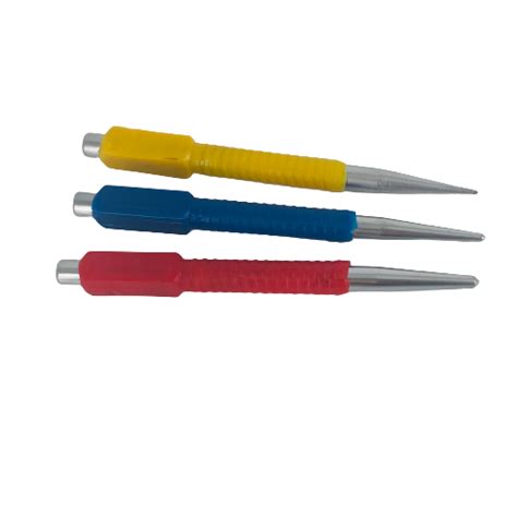 Colour Coded Nail Punch 3 Pieces Direct Hardware