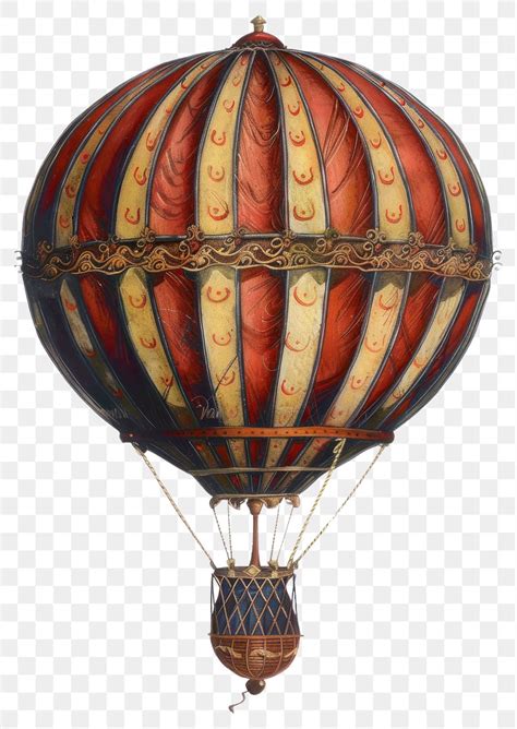 PNG Vintage Hot Air Balloon Free PNG Rawpixel