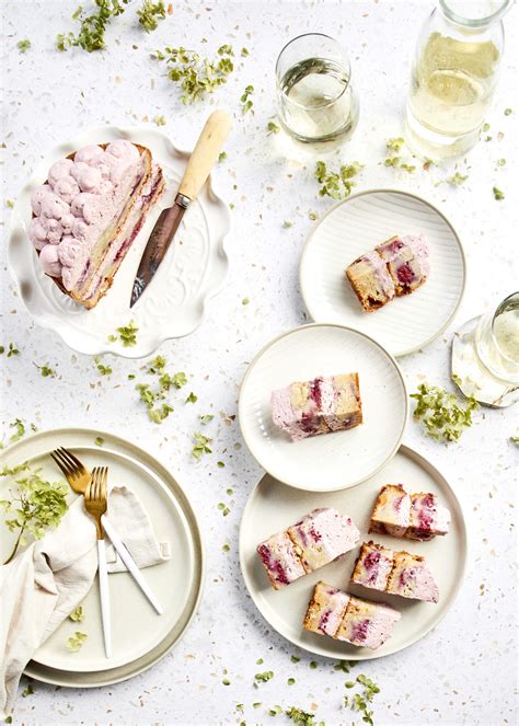Raspberry White Chocolate Naked Cake Salted Sunday