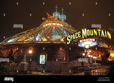 Space Mountain Mission 2 Is A Steel Roller Coaster Type Attraction In