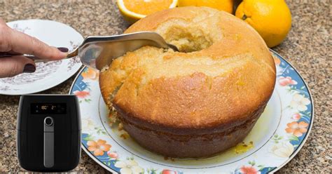 Como Fazer Bolo De Laranja Na Airfryer