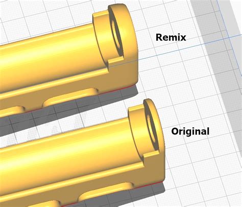 STL Datei Creality Ender 3 Filamenthalter 80mm Spulen Thicker End