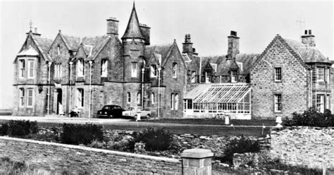 Tour Scotland: Old Photograph Hotel Sumburgh Shetland Islands Scotland