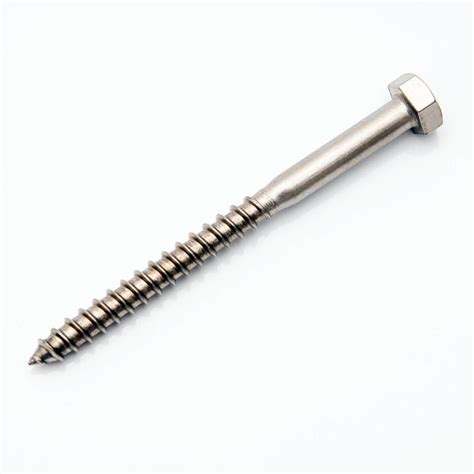 M8 X 100mm Coach Screw A2 Stainless Steel Din 571 Earn Points Fixabolt