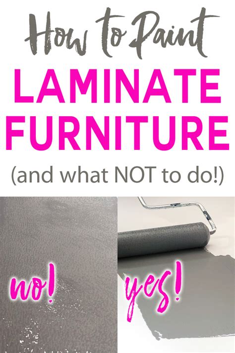 How To Paint Laminate Furniture The Right Way Blue I Style