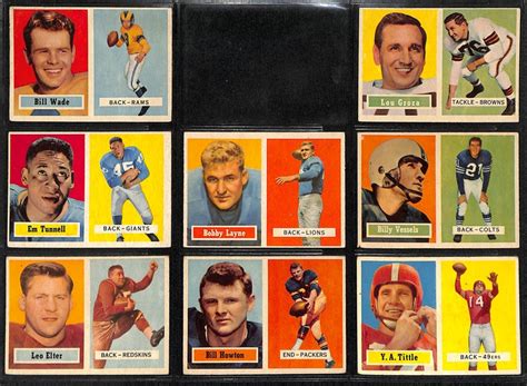 Lot Detail Lot Of Assorted Topps Football Cards W Norm