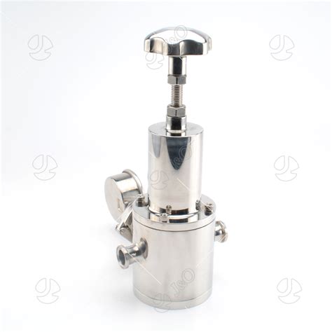 Sanitary Stainless Steel Clamped Steam Pressure Reducing Valve China