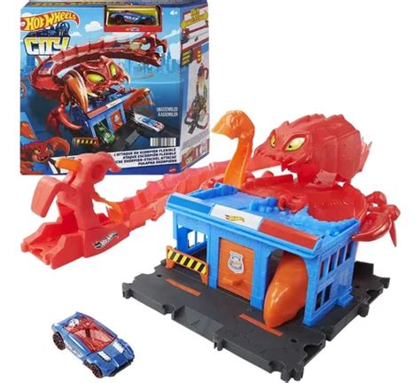 Pista Hot Wheels City Ataque Do Escorpião Mattel Hdr32 Parcelamento sem juros