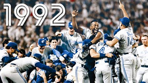 The 1992 World Series By the Numbers - Blue Jay Hunter Tumblr