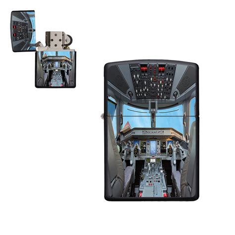 Embraer E190 Cockpit Designed Metal Lighters – Aviation Shop