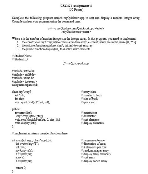 Solved Csc421 Assignment 4 50 Points Complete The