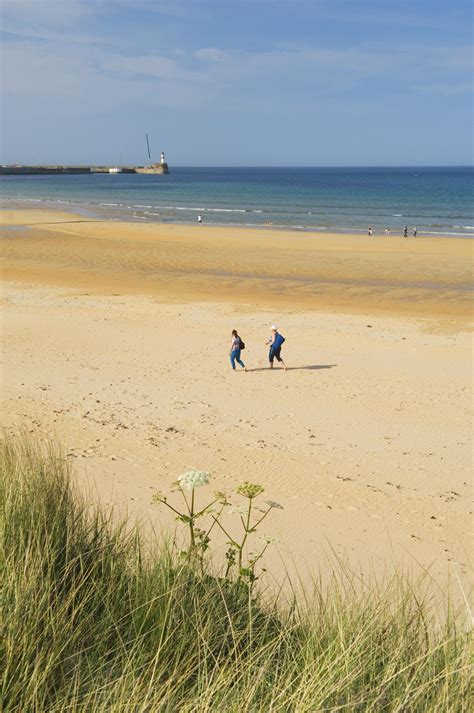 Miles of Sandy Beach & Sand dunes at Fraserburgh Beach