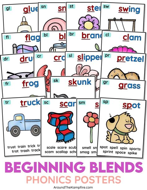 Beginning Consonant Blends Activities That Are Easy And Fun Around