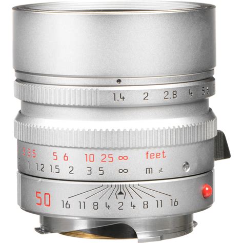 Leica Summilux M 50mm F 1 4 Asph Lens 11717 Bandh Photo Video