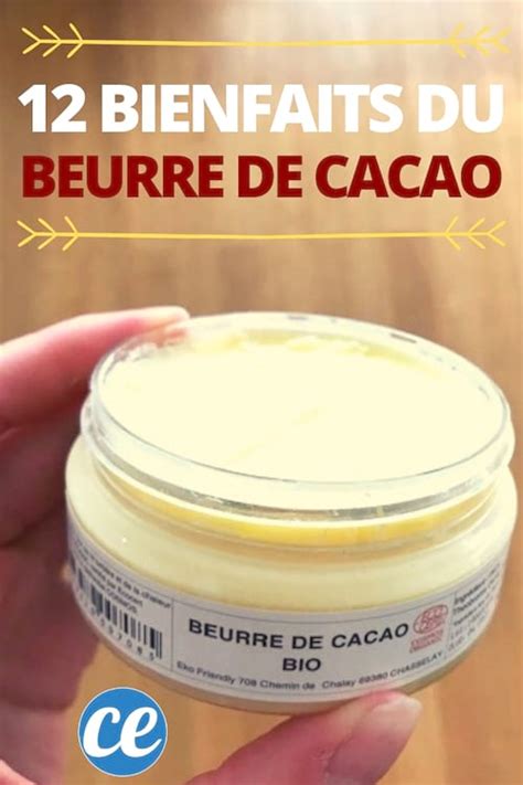 Bienfaits Incroyables Du Beurre De Cacao Que Personne Ne Conna T