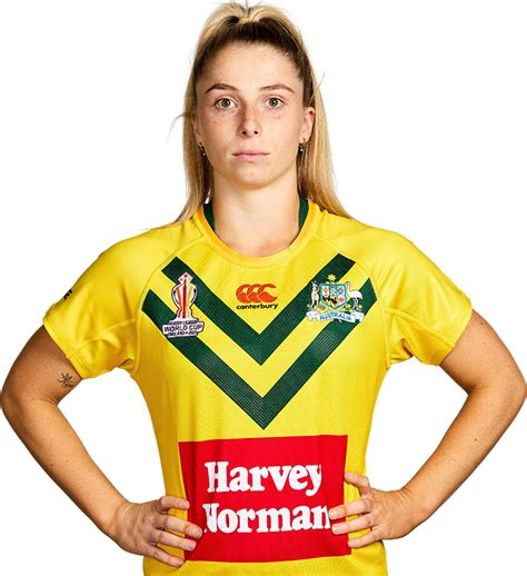 Official Womens Rugby League World Cup Profile Of Tarryn Aiken For