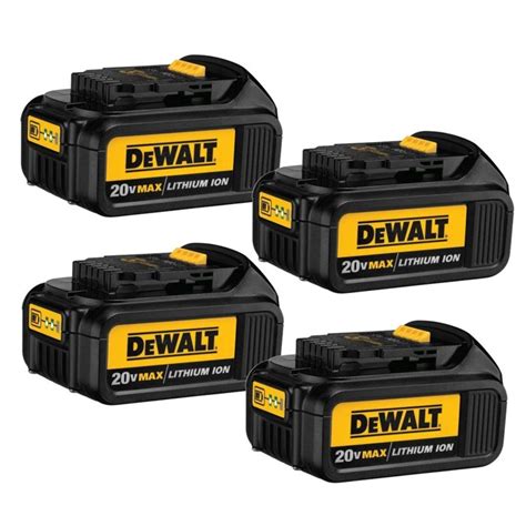 Off Pack Dewalt V Max Ah Batteries Woodworks