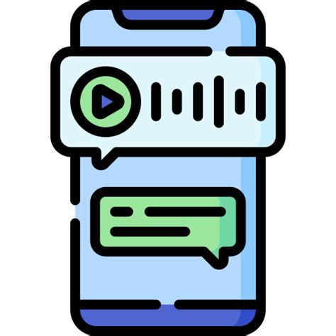 Voice note Special Lineal color icon
