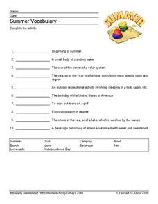 Th Grade Summer Reading Passages Printable Version Wife Teacher