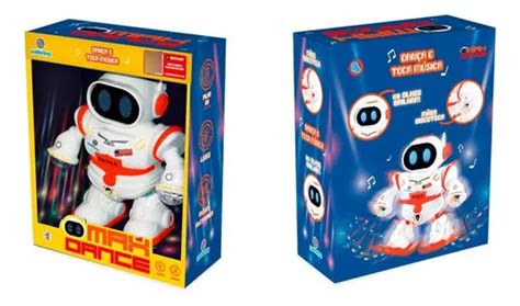 Robot De Juguete Robot Bailar N Polibrinq Rob Max Dance Rojo