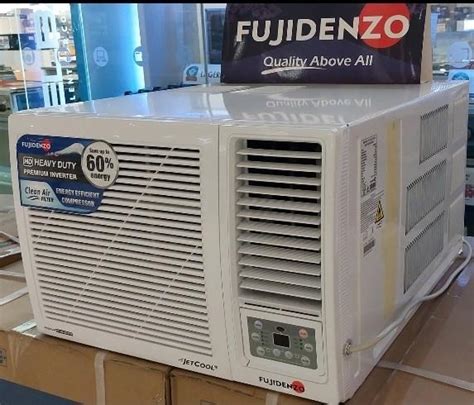 FUJIDENZO WINDOW TYPE FULL DC INVERTER AIRCON TV Home Appliances