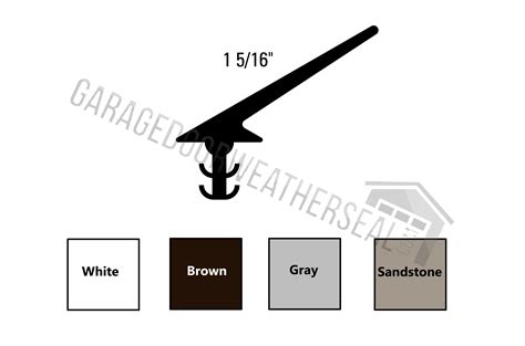 Garage Door Seals for Top and Sides - Garage Door Weather Seal