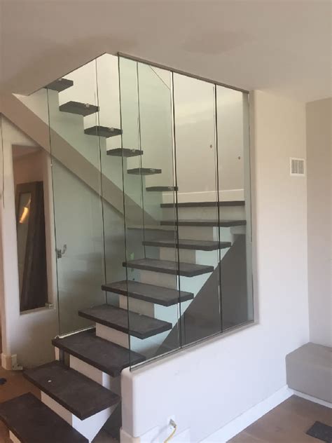 Tempered Glass Railing Panels Encinita Patriot Glass And Mirror San Diego Ca