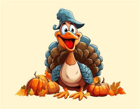 Premium Vector Happy Thanksgiving Turkey Bird