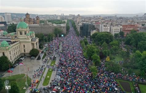 Protest Protiv Nasilja Pokret Gra Anske Subotice