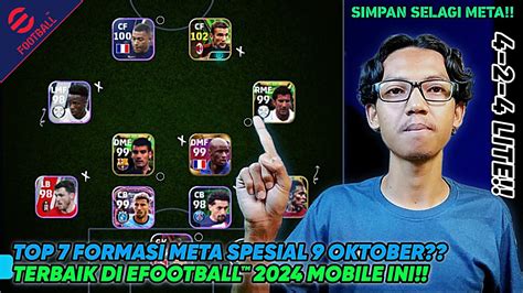 Inilah Top Formasi Meta Spesial Terbaik Pro Player Update Oktober