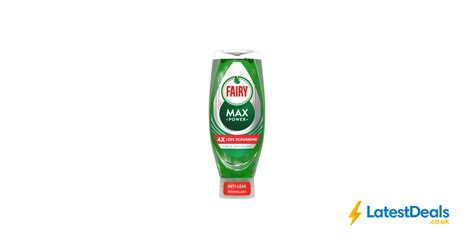 Fairy Max Power Original Washing up Liquid 640ml, £2.50 at Wilko