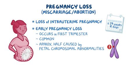 Early Pregnancy Loss Clinical Sciences Osmosis Video Library