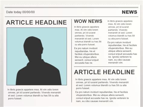 40 Best Newspaper News Article Templates Free