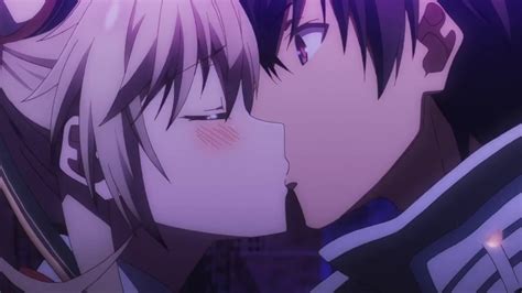 The Misfit Of Demon King Academy Scene First Kiss Youtube