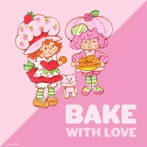 Strawberry Shortcake Cartoon Aesthetic