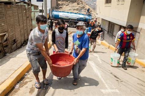 Sedapal Repondrán Servicio De Agua En San Juan De Lurigancho El Chino