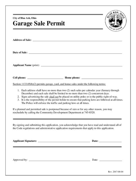 Fillable Online Fillable Online Application For Portable Sign Permit