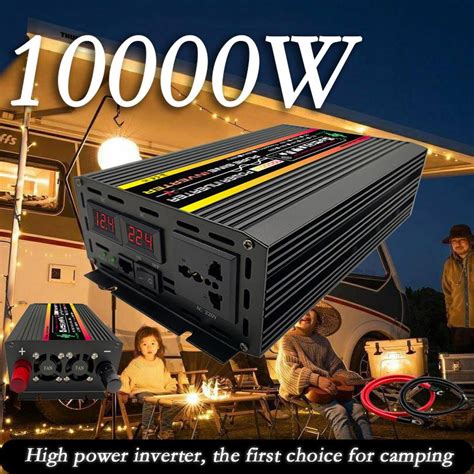 Buy Pure Sine Wave Inverter DC 12v 24v To AC 110V 220V 10000W Power