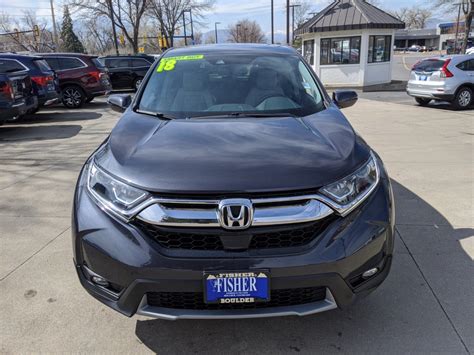 2018 Honda CR V EX L AWD W Navi AWD Sport Utility H8274 Fisher Honda