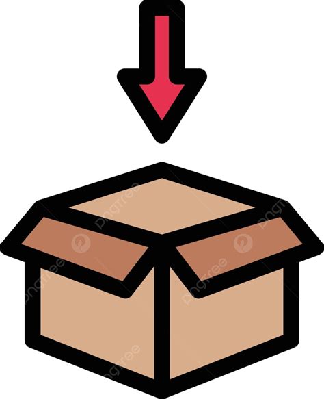 Box Linear Unboxing Vector Vector Linear Unboxing Vector PNG And