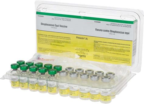 Pinnacle In Equine Vaccine Zoetis Animal Health Respiratory