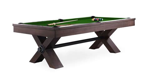 Plank And Hide Pool Table Vox Walnut 8 Foot • Billiards Direct