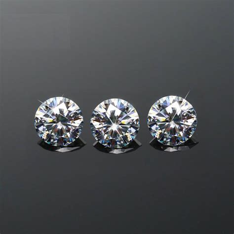 3mm To 6mm Loose Moissanite Gemstone For Engagement Rings Wedding