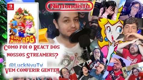 Fãs e Streamers Nintendo Reagindo ao trailer do Super Mario RPG Remake