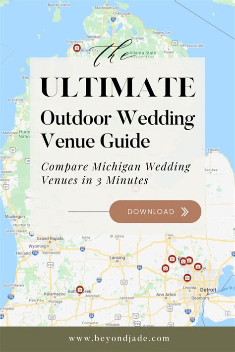 Best Outdoor Wedding Venues In Michigan Beyond Jade