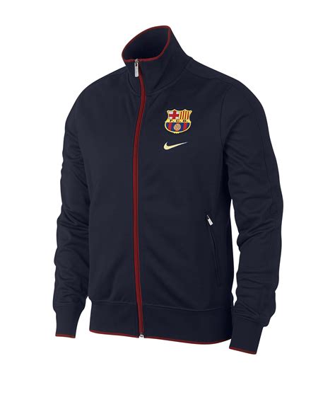 Nike FC Barcelona N98 Clasico Jacke Blau F451 Replicas Fanshop