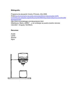 Actividad Con Decantacion Segunda Pdf Descarga Gratuita