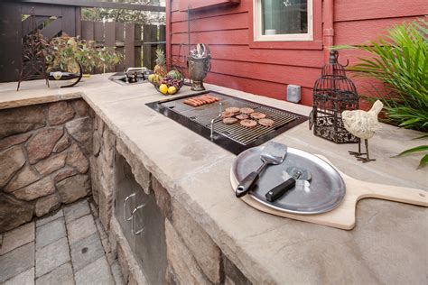 Outdoor Kitchens For Small Spaces Paradise Restored Landscaping