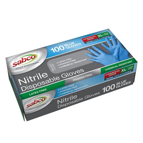 Sabco Blue Nitrile Gloves 100pk Xl Tga Artg Id 334715 Sabc 8007 Admerch