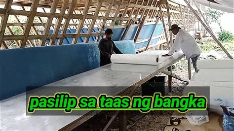 Update Lng Sa Pagpafiber Sa Loob Ng Bangka Youtube